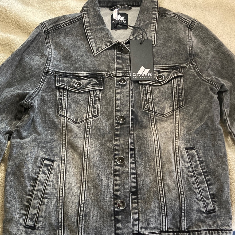 Macbeth Collection by Margaret Josephs Black Jean Jacket
